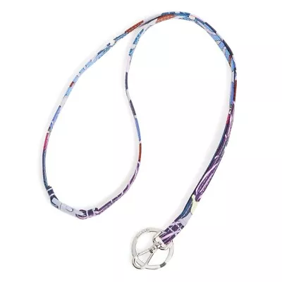 Vera Bradley Cotton Breakaway Lanyard - Bengal Lily • $9.99