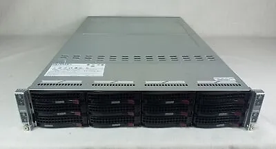 Nutanix/Supermicro CSE-827 2U 4 Node 12x 3.5  Barebones Server - X10DRT No Nodes • $350