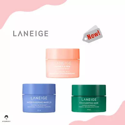 New! Laneige Bouncy & Firm Sleeping Mask  Water  Cica / Travel Size • $43