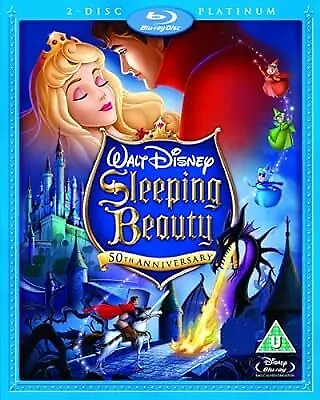 Sleeping Beauty (Two- Blu Ray Disc Platinum 50th Anniversary Edition + DVD) (195 • £2.39