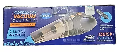 ThisWorx Car Vacuum Cleaner 12V Corded Cig Handheld Vac Portable 16ft Cord • $20.49