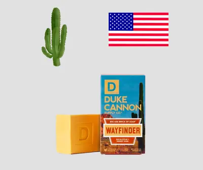 Duke Cannon Big Ass Brick Of Soap Wayfinder 10oz Triple Milled Benefits US Vets • $13.99