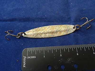 A Rare And Unusual Vintage John Forrest London.w. Hogback Pike/salmon Spoon Lure • $49.72