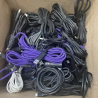 LOT OF 20 USB-A To TYPE C CHARGING Cable For Gaming Headset Lucidsound  Razer • $16.95