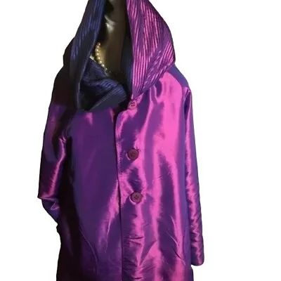 UBU Reversible Rain Jacket Purple Blue Small Rare • $100