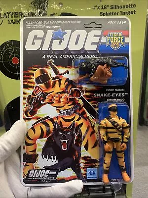 $100 • Buy Arah Cobra Tiger Force V2 Snake Eyes And Timber Carded Beautiful Mint Lot V2