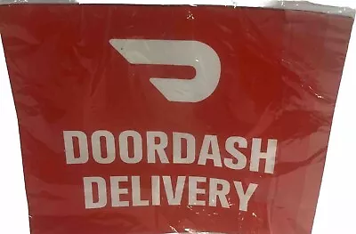 DoorDash Delivery Magnetic Sign- 10in Wide X 8in Tall- New In Plastic-Pair Of 2 • $15.99