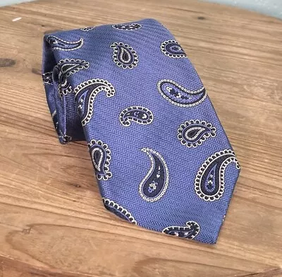 Daniel Cremieux 7 Seven Fold Paisley Limited Ed. Silk Tie Made In ITALY 60  • $31.16