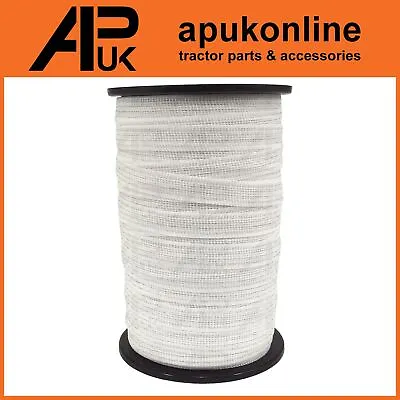 1x 200m Roll X 20mm Stainless Steel Electric Fence Poly Tape Livestock Paddock • £17.49