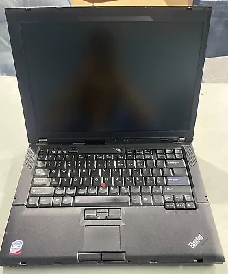 Lenovo ThinkPad T61 Intel Centrino-PART/REPAIR-NO HDD/Wont Boot-Laptop ONLY-C394 • $36.86