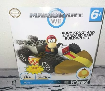 K'Nex Mario Kart Wii Diddy Kong And Standard Kart Building Set Legos BRAND NEW • $28.99