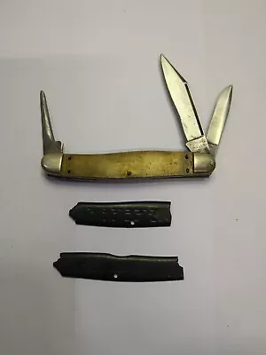 Antique Marshall Wells Knife 3 Blade Rare Widdlers Knife.  • $120