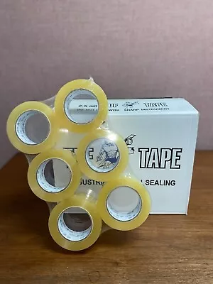 TUF TAPE 2.5 Mil Packaging Tape 2  X 110yds 36 Rolls Per Case • $48.99