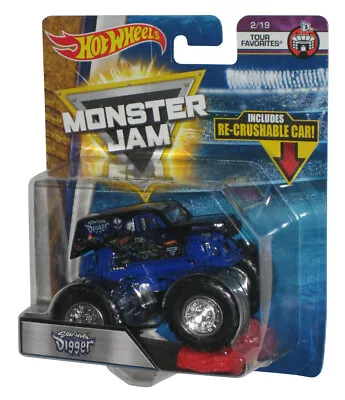 Hot Wheels Monster Jam (2017) Son-uva Digger Tour Favorites Toy Truck W/ Re-Crus • $20.74