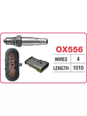 Goss Oxygen Sensor Fits Alfa Romeo 156 3.2 932 GTA (932AXB) (OX556) • $172.81