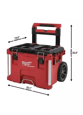 Milwaukee PACKOUT 48-22-8426 Rolling Tool Box • $250