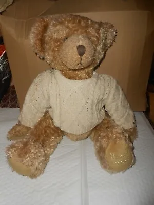 £3.99 • Buy Harrods Plush Teddy Bear Toy Christmas 2002 + Jumper