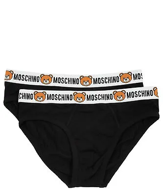 Moschino Underwear Brief Men V1A138544020555 Black Slip Lingerie Underwear • $56