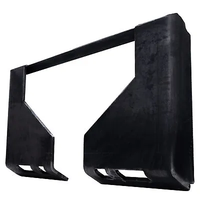 Skid Steer Loader Trailer-Adapter 1/2in Quick-Tach Attachment Mount Plate • $102.54