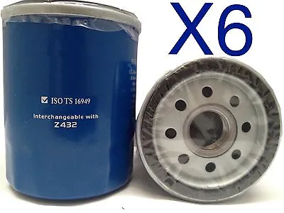 6x Oil Filter Fits Z432 TOYOTA TARAGO PET ACR30R SER 1 2 2.4L 2AZ-FE 2000-06 • $24