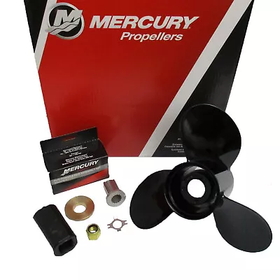 Mercury New OEM Black Max Propeller 13-3/4x15 Prop 48-77342A45 13.75  X 15 Pitch • $189.27