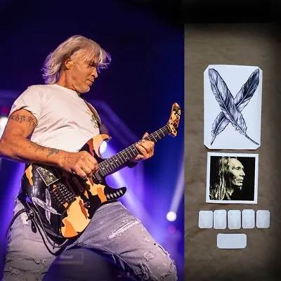 George Lynch Guitar Stickers Desert Eagle ESP LTD GL. Set 8 • $34