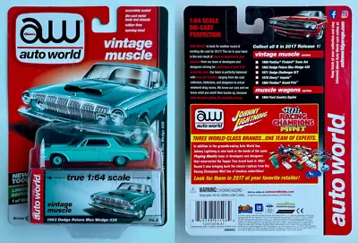 Auto World 1/64 Vintage Muscle - YOU CHOOSE $30-$45 Each • $45