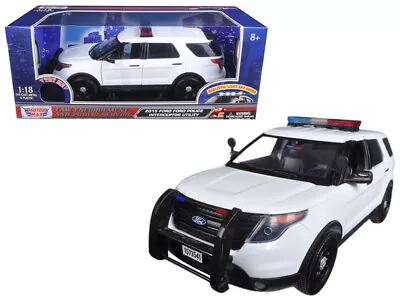 Motormax 73995 2015 Ford Police Interceptor Utility 1/18 Diecast Model Car • $82.99