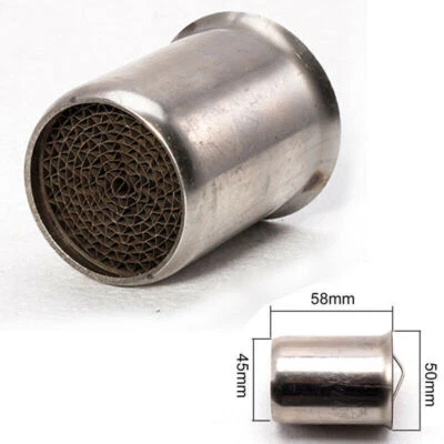 Motorcycle Noise Sound Eliminator DB Killer Exhaust Muffler Silencer Motorbike • $18.99