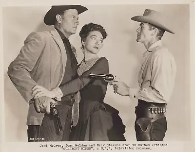 Joan Weldon + Joel McCrea + Mark Stevens In Gunsight Ridge (1957) ⭐Photo K 148 • $19.99