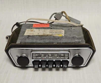 $499.99 • Buy Vintage Porsche Etc BLAUPUNKT Frankfurt AM/FM Shortwave Car Radio 