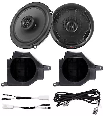 MTX THUNDER65 6.5  Speakers+Enclosures Fits 2020+ Jeep Gladiator/18+ Wrangler JL • $112.94