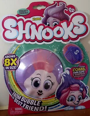 $11.90 • Buy Shnooks Shmiley Grows 8X In Size Includes Comb, Hair Clips &Surprise Accessories
