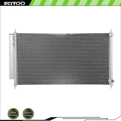 Aluminum AC Condenser For 2013 2014 15 16-2017 Honda Accord 2.4L L4 Fits AC4165 • $47.16