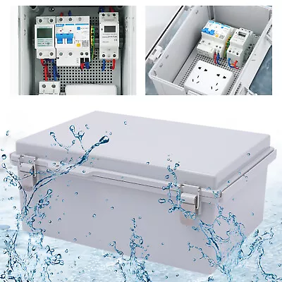 Electrical Junction Box Waterproof ABS Plastic Outdoor Project Enclosure Case • $58