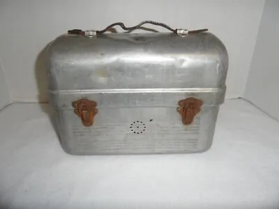Vintage Collectible Non Rust Aluminum Miners Lunch Box / Pail No Thermos • $35
