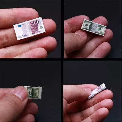 $3.03 • Buy 1/6 Scale Coins Dollars Euro Money Scene Accessories Toys For 12  Figure Action