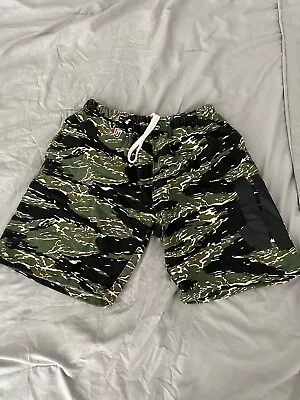 Undefeated Tiger Camo Shorts (SweatShorts) Size Medium • $69.99