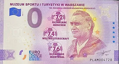 £8.10 • Buy Ticket 0 Euro Muzeum Sportu I Turystyki Poland 2021 Number Various