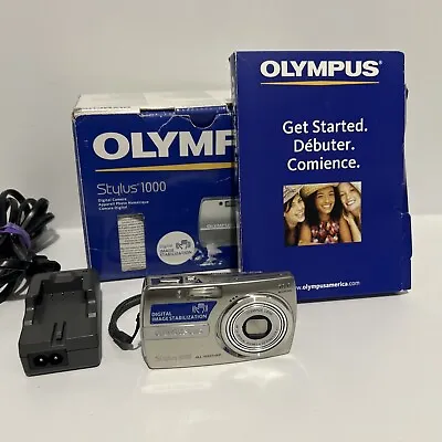 Olympus Stylus 1000 10.0MP Digital Camera - Silver • $34.99