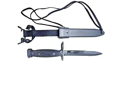 New Authentic USGI Military M7 ONTARIO BAYONET WITH M10 SCABBARD • $105