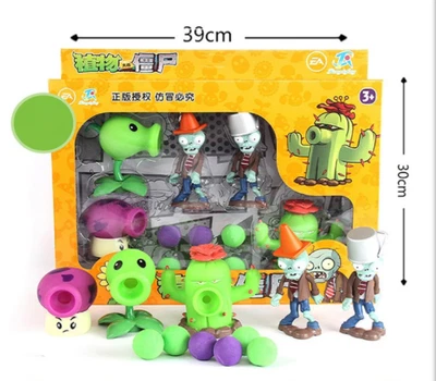 £13.99 • Buy Plants VS Zombies Action Figure PVZ Pea Shooter & Zombie Figure Toy Set Game