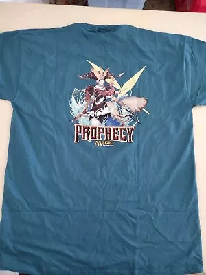 Vtg Prophecy Pre-Release Vintage T-Shirt Magic The Gathering MTG 2000 • $109.97