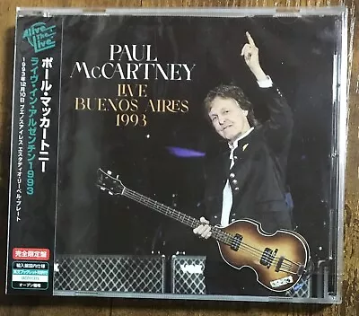 Paul Mccartney  Live Buenos Aires 1993 W/Obi Japanese Japan CD • $15