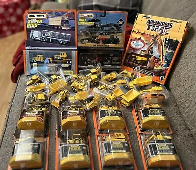 Matchbox Caterpillar Dirt Machines/Premier/Prototype D11 Lot Of 34 • $525