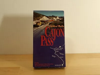 Video Rails Cajon Pass VHS • $6.25