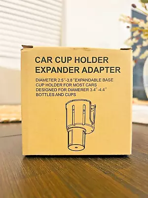 Car Cup Holder Expander Adapter Universal For Large Bottles Mugs • $11.99