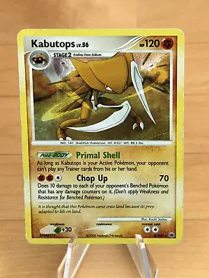 Kabutops 6/100 Holo Rare Majestic Dawn Pokemon TCG Card 2008 • $8.86