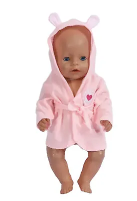 ⭐️BRAND NEW⭐️Clothes To Fit 43cm Baby Born Doll - Bath Robe • £5.99
