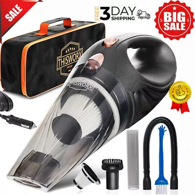 $29.99 • Buy POTENTE Aspiradora De Mano Para Carro Auto Portable Car Vacuum Cleaner